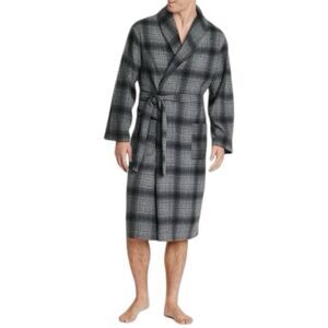 Goodfellow & Co. Gray Plaid Men’s Robe - Size L/XL
